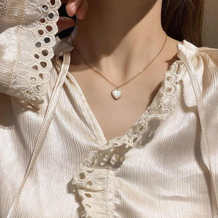 Collier Améthyste Plaqué Or 18k