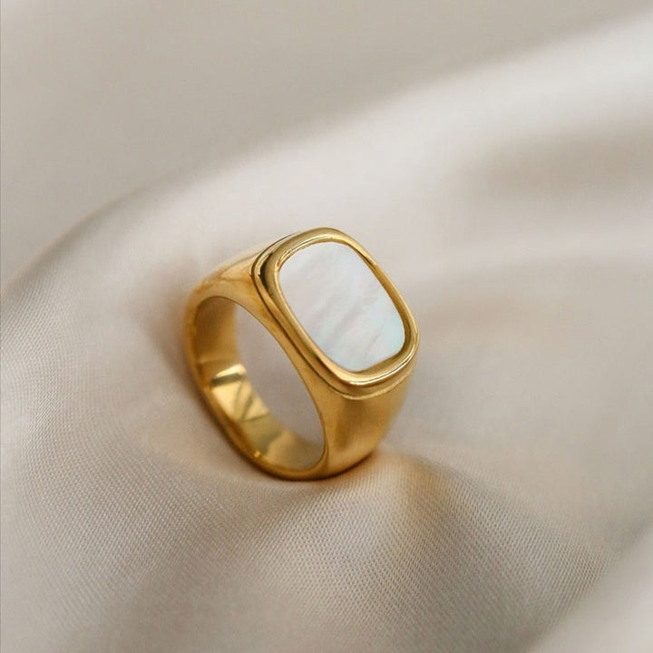 Bague Impériale Plaqué Or 18k