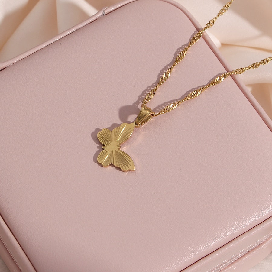 Collier Romane Plaqué Or 18k