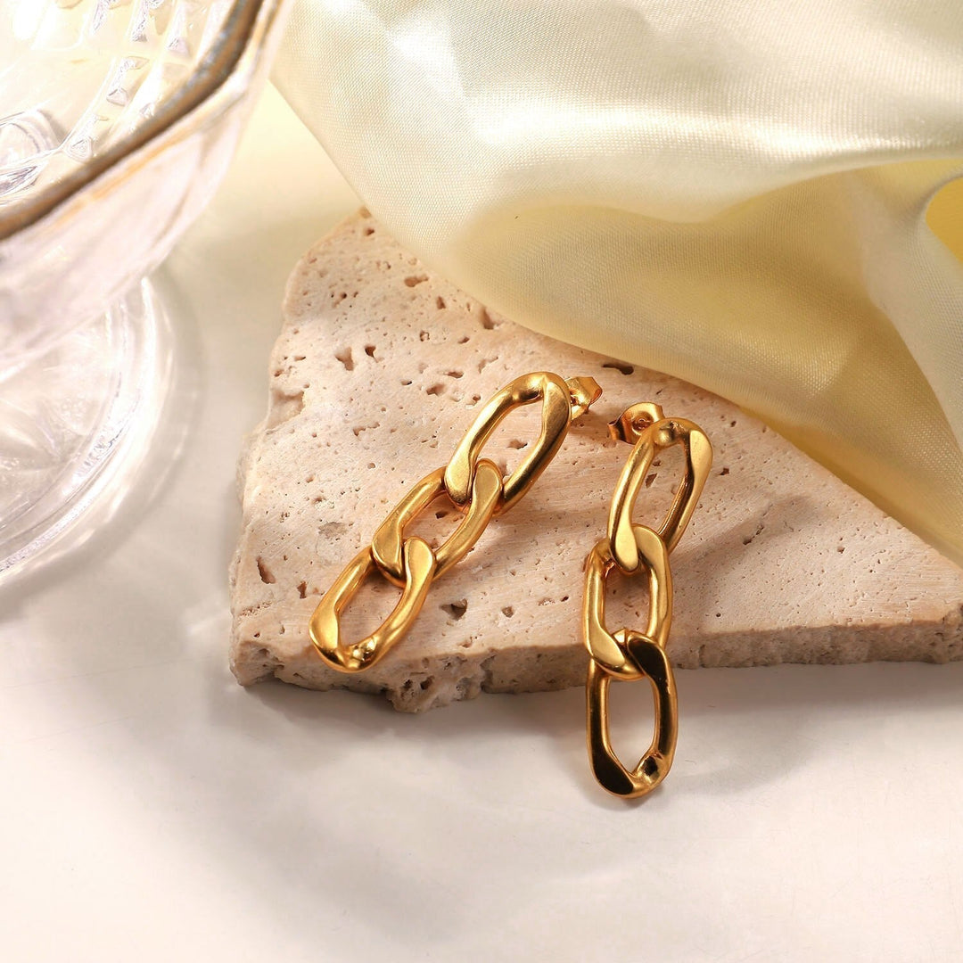 Boucles d'oreilles Auria Plaqué Or 18k