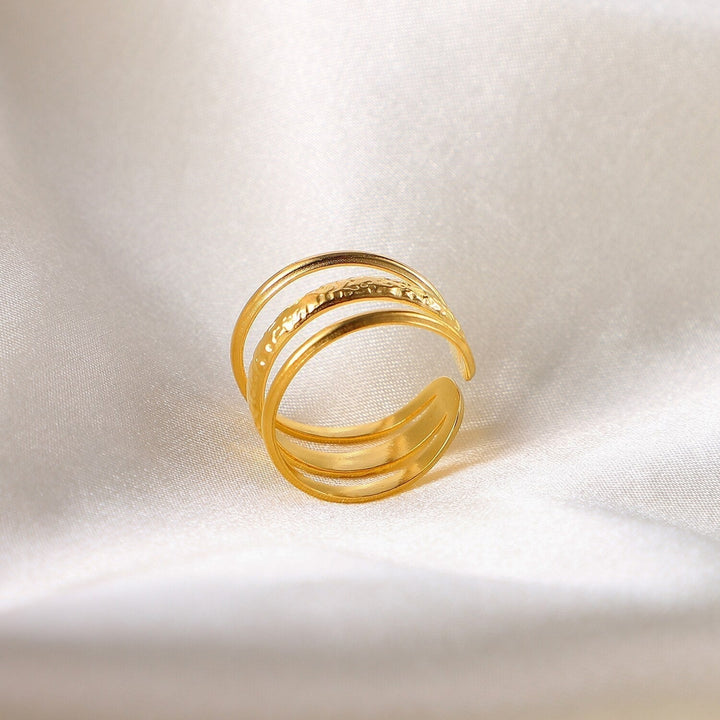 Bague Rudin Plaqué Or 18k