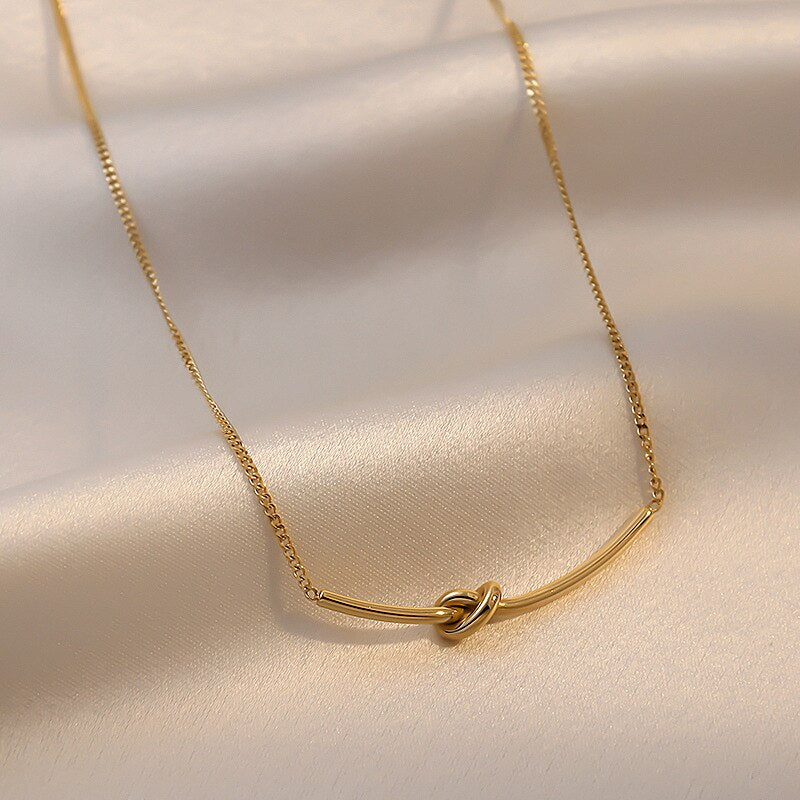 Collier Bérénice Plaqué Or 18k