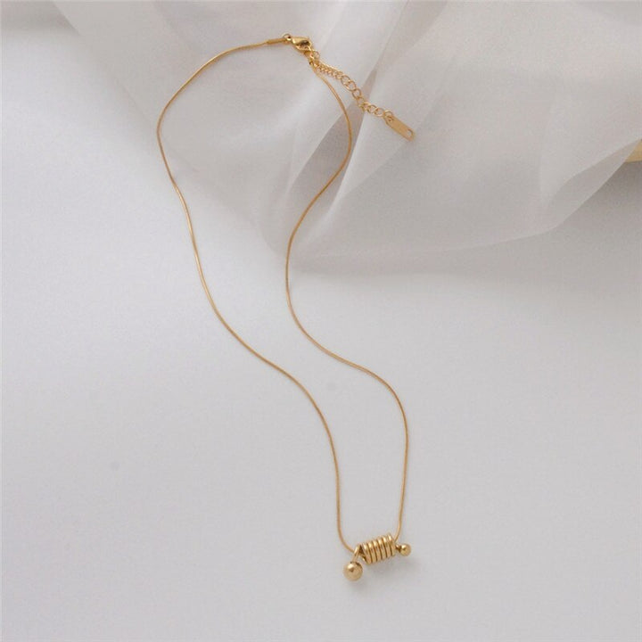 Collier Cléo Plaqué Or 18K