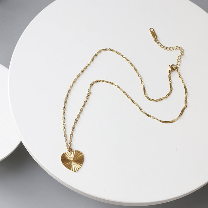 Collier Romane Plaqué Or 18k
