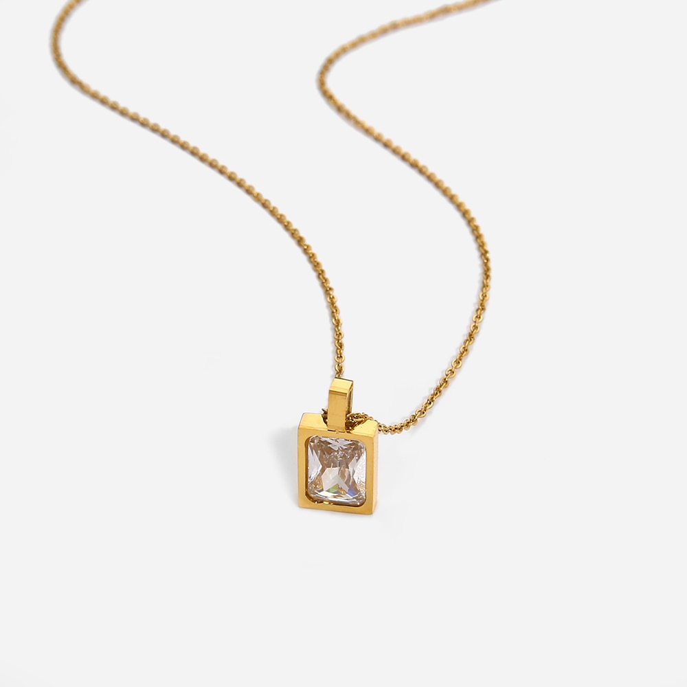 Collier Diane Plaqué Or 18K