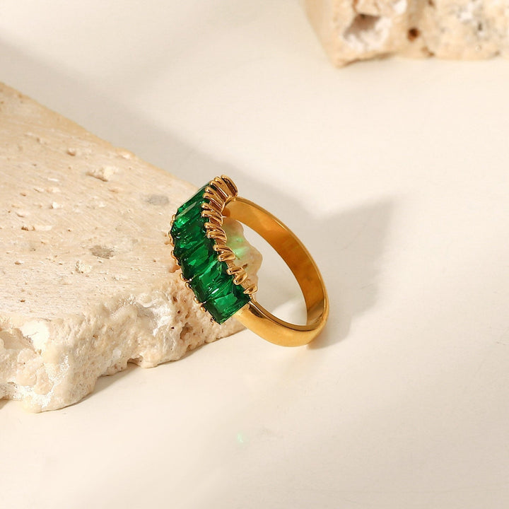 Bague Rivola Plaqué Or 18K