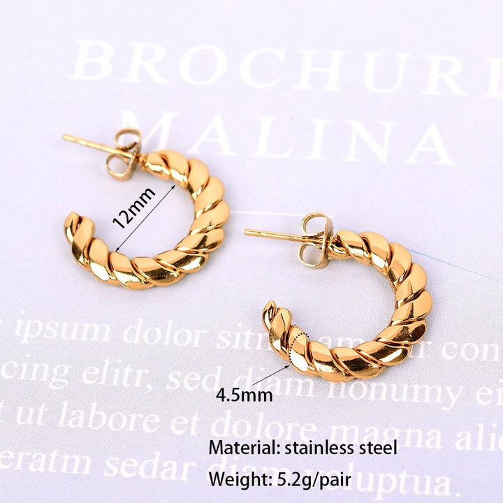 Boucles d'oreilles Livia Plaqué Or 18k