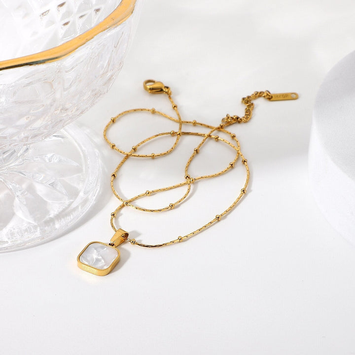 Collier Lacré Plaqué Or 18k