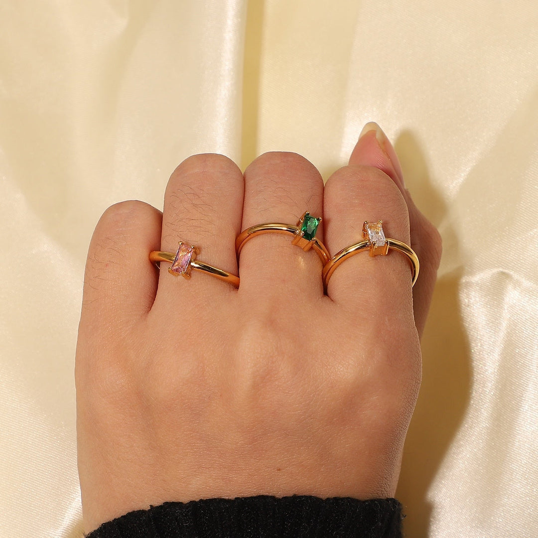 Bague Romane Plaqué Or 18k