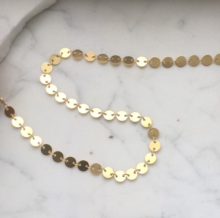 Collier Astré Plaqué Or 18k