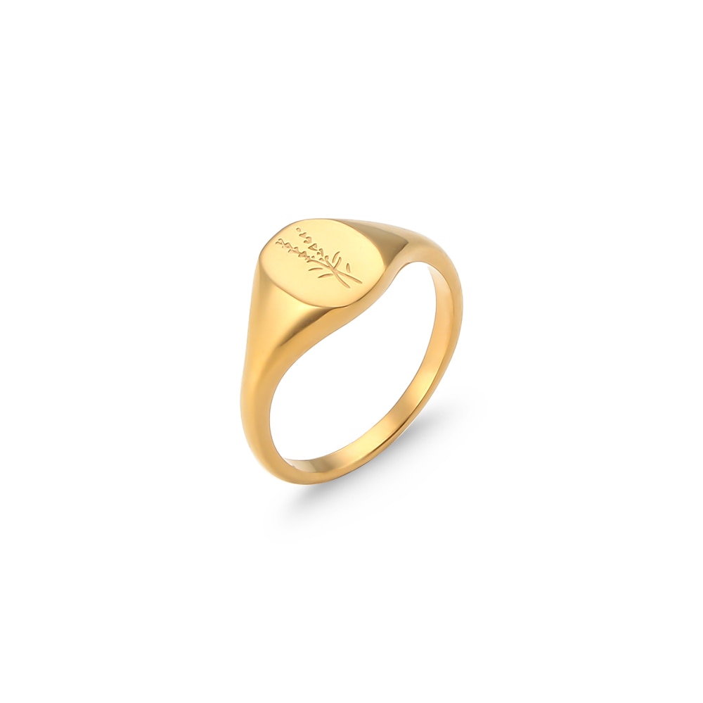 Bague Botanica Plaqué Or 18k