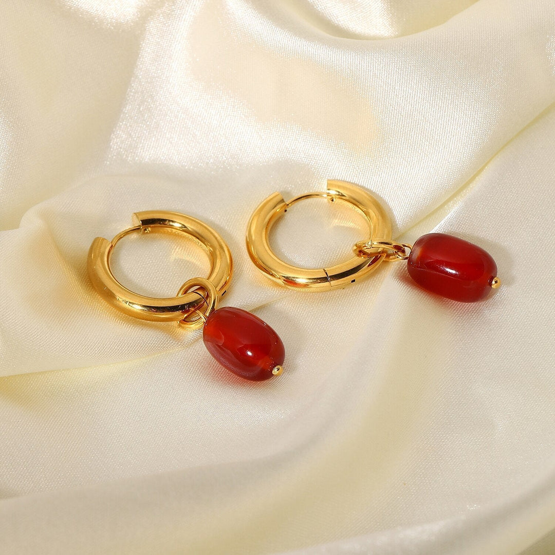Boucles d'oreilles Scarlett Plaqué Or 18K