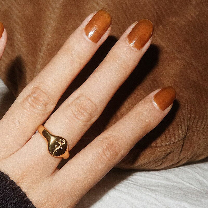 Bague Rosalia Plaqué Or 18k