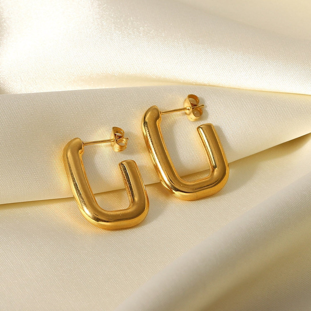 Boucles d'oreilles Rome Plaqué Or 18K
