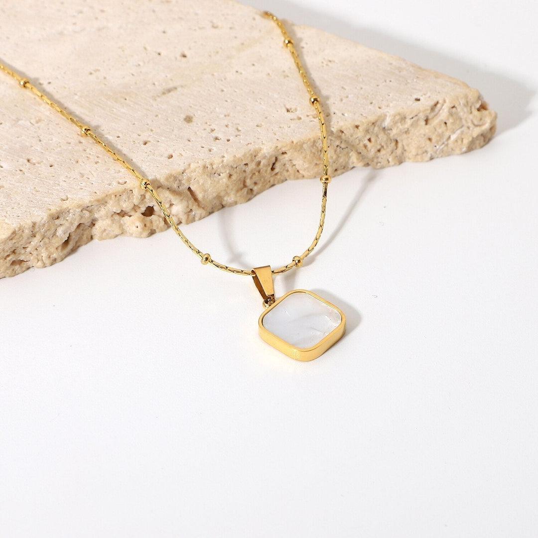 Collier Lacré Plaqué Or 18k