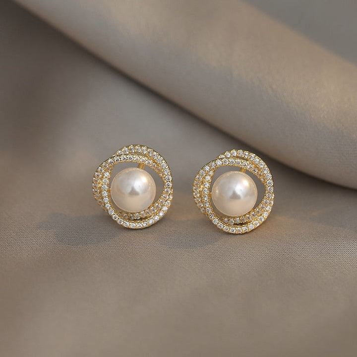 Boucles d'oreilles Éléonore Plaqué Or 18k