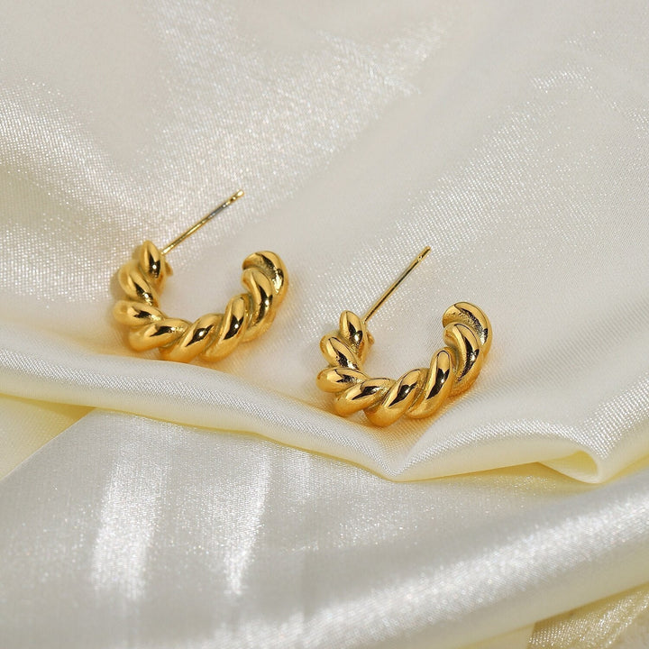 Boucles d'oreilles Mea Plaqué Or 18k