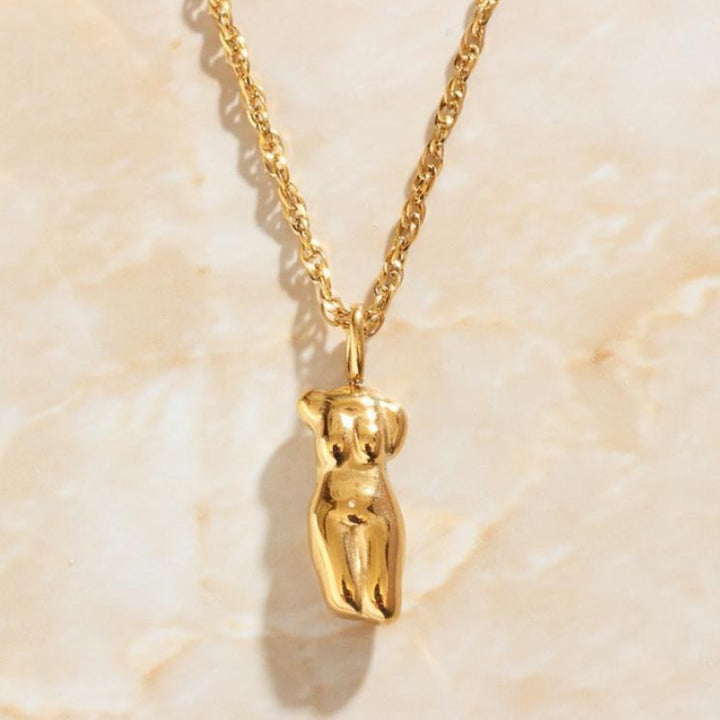 Collier Vénus Sublime Plaqué Or 18K