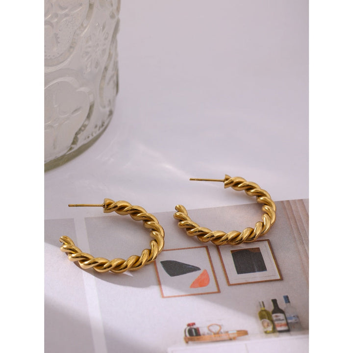Boucles d'oreilles Yellia Plaqué Or 18k