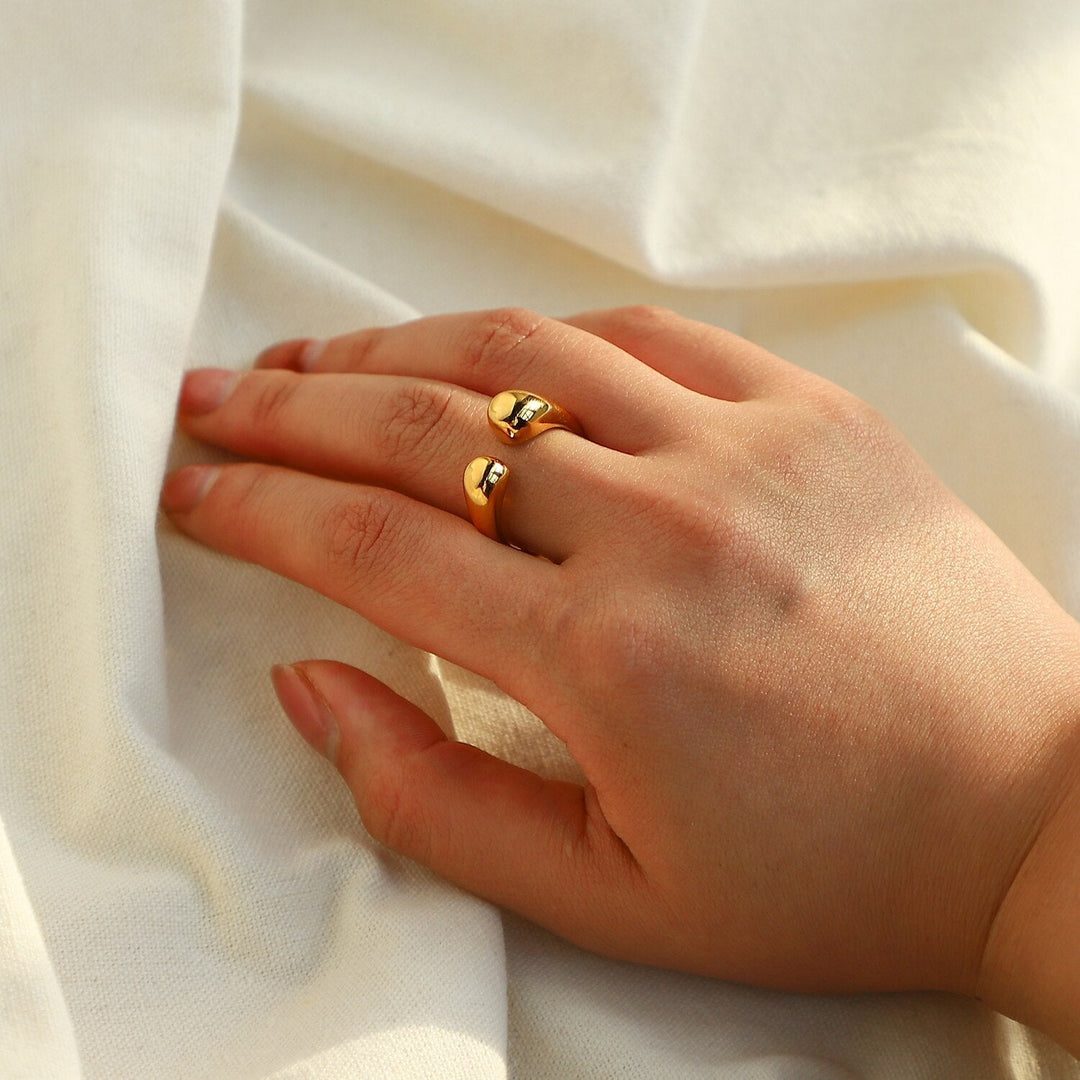 Bague Calypso Plaqué Or 18k