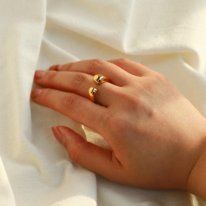 Bague Calypso Plaqué Or 18k