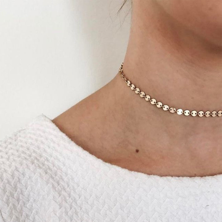 Collier Astré Plaqué Or 18k