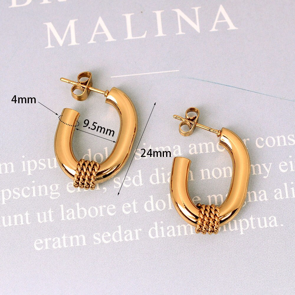 Boucles d'oreilles Livia Plaqué Or 18k