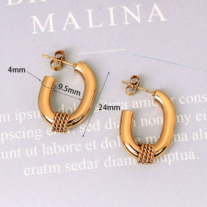 Boucles d'oreilles Livia Plaqué Or 18k