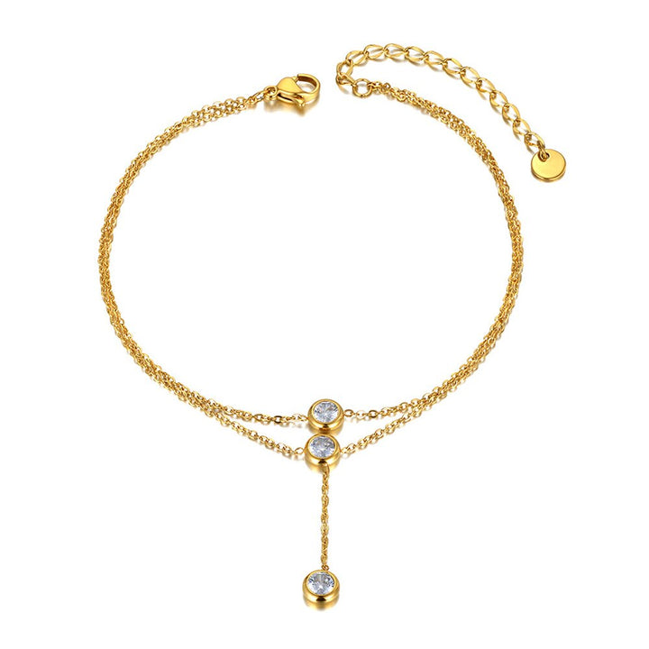 Collier Luminescence Plaqué Or 18k