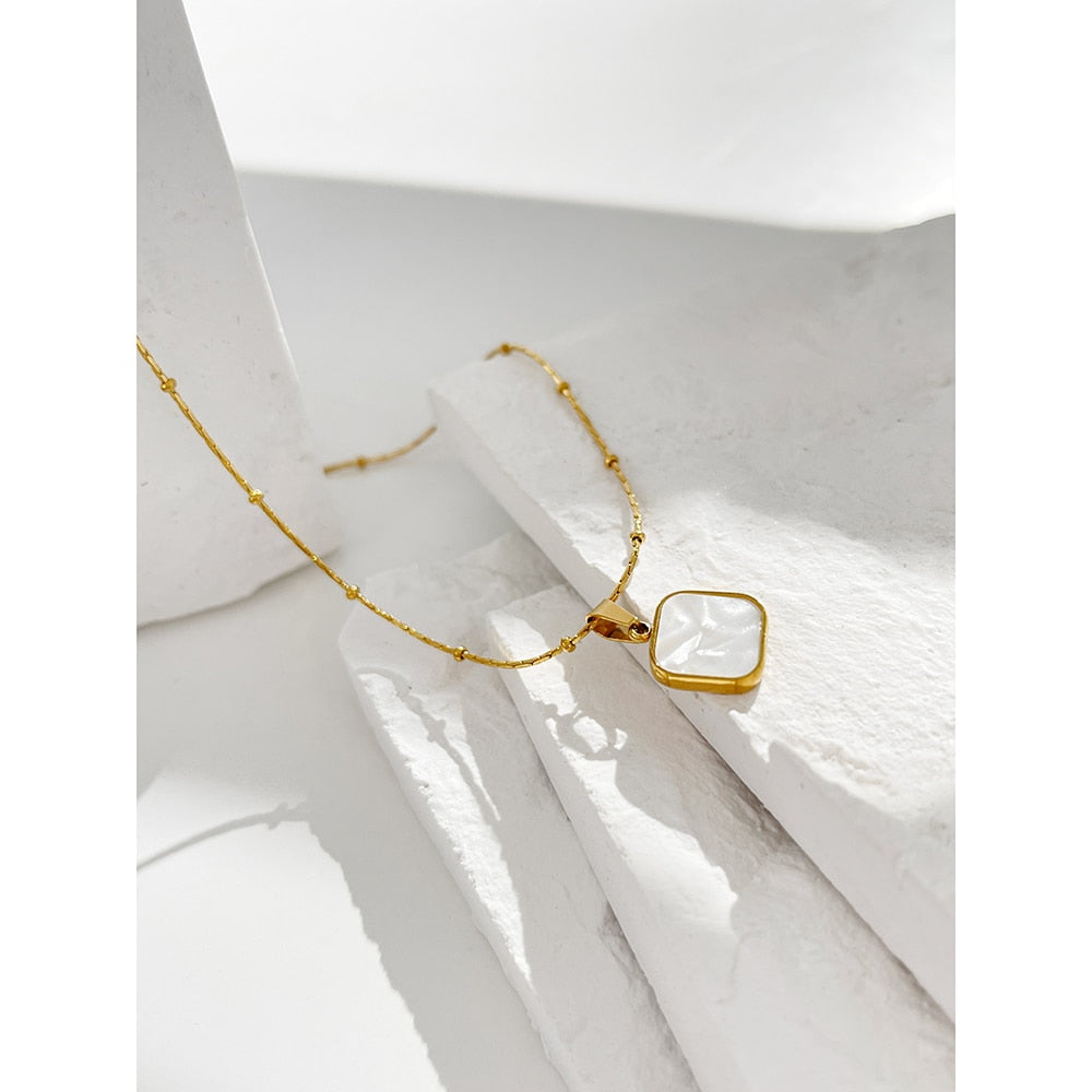 Collier Alda Plaqué Or 18K