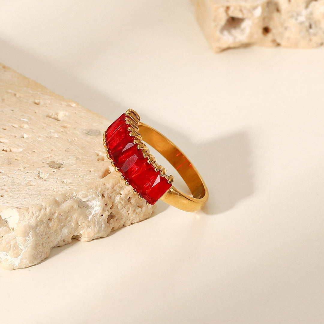 Bague Rivola Plaqué Or 18K