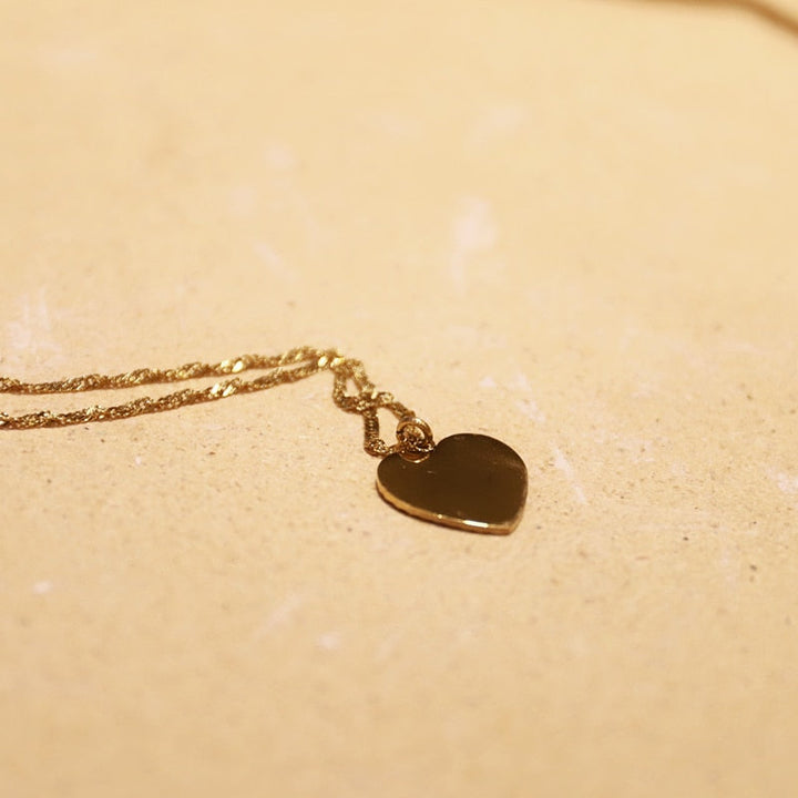Collier Romane Plaqué Or 18k
