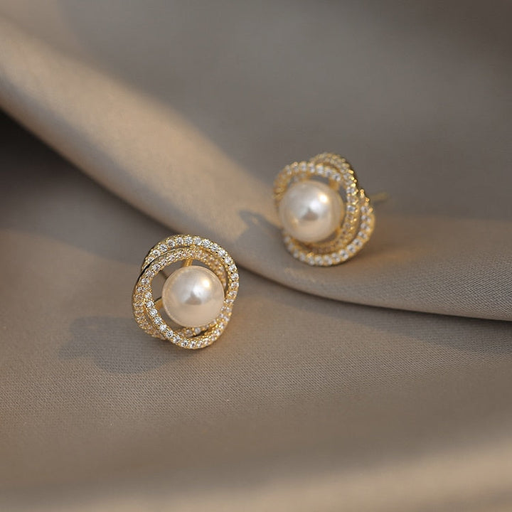 Boucles d'oreilles Éléonore Plaqué Or 18k