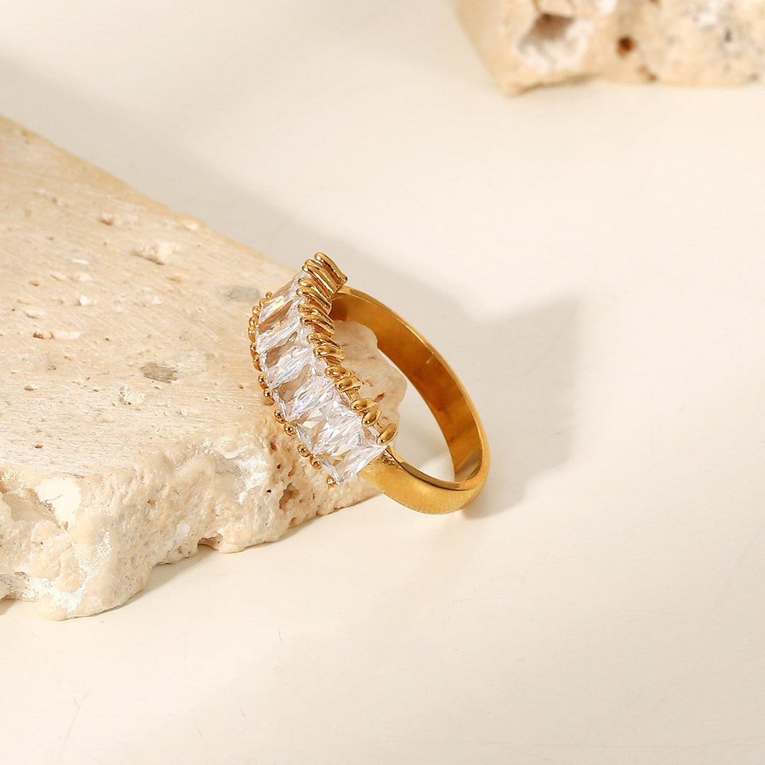 Bague Rivola Plaqué Or 18K