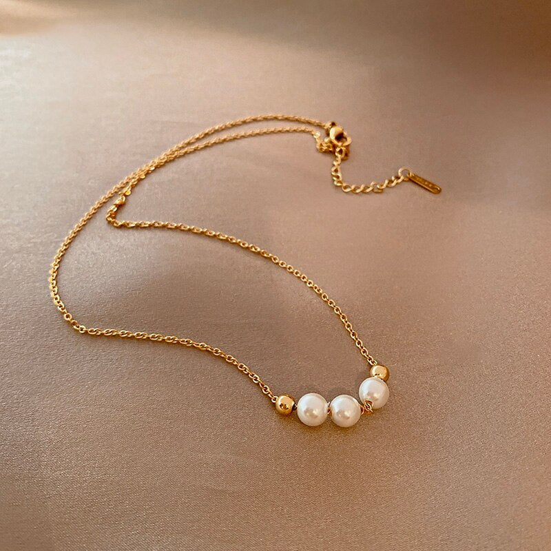 Collier Lumina Plaqué Or 18k