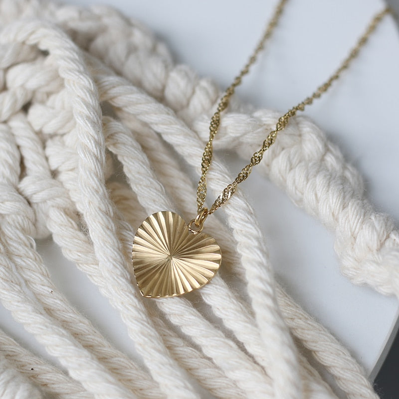 Collier Romane Plaqué Or 18k