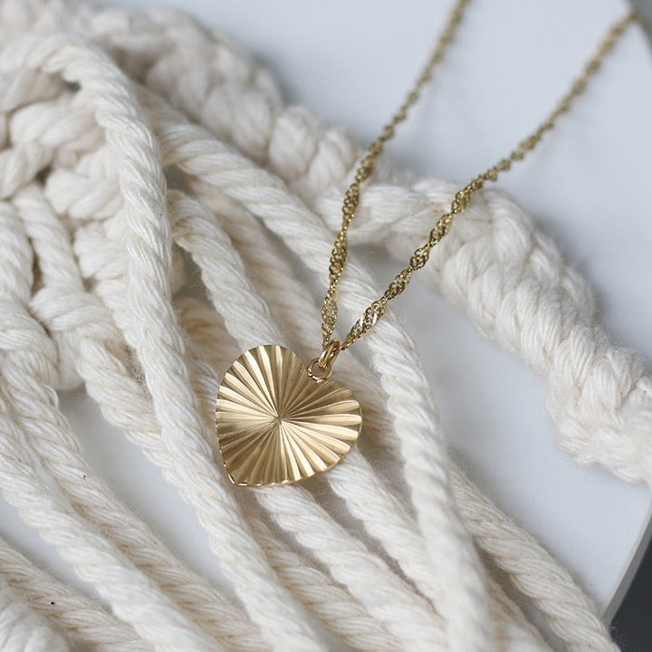 Collier Romane Plaqué Or 18k