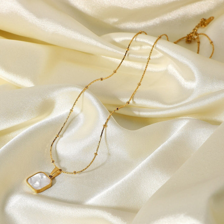 Collier Lacré Plaqué Or 18k