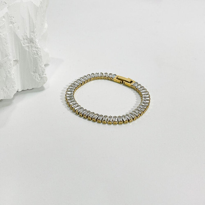 Bracelet Diane Plaqué Or 18k