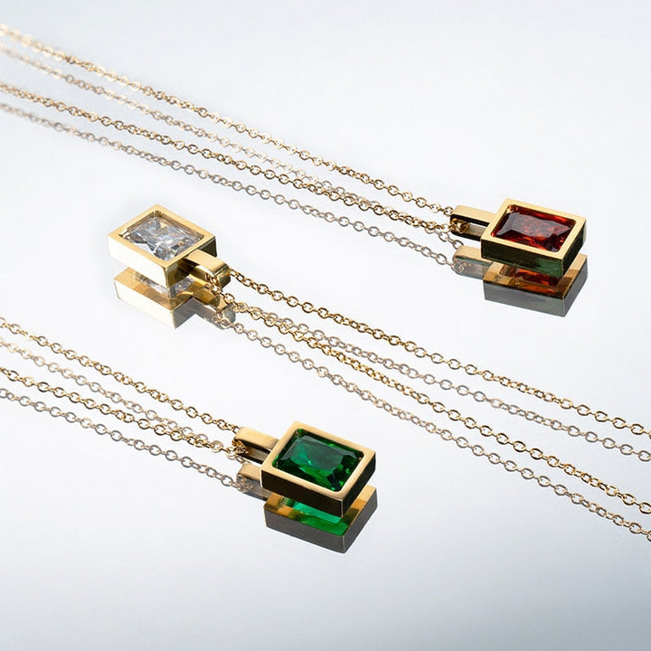 Collier Diane Plaqué Or 18K