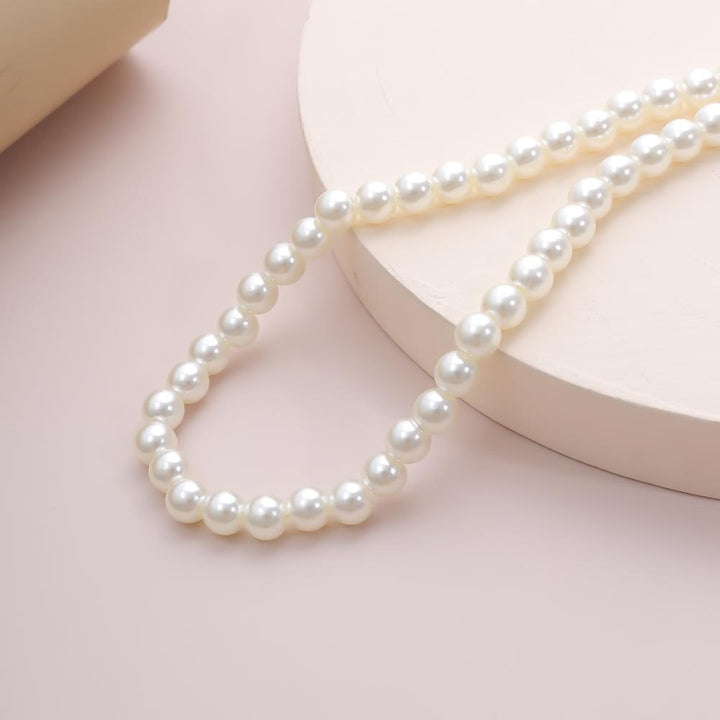 Collier Perle Plaqué Or 18k