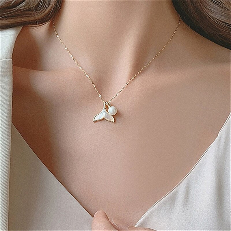 Collier Naïade Plaqué Or 18k