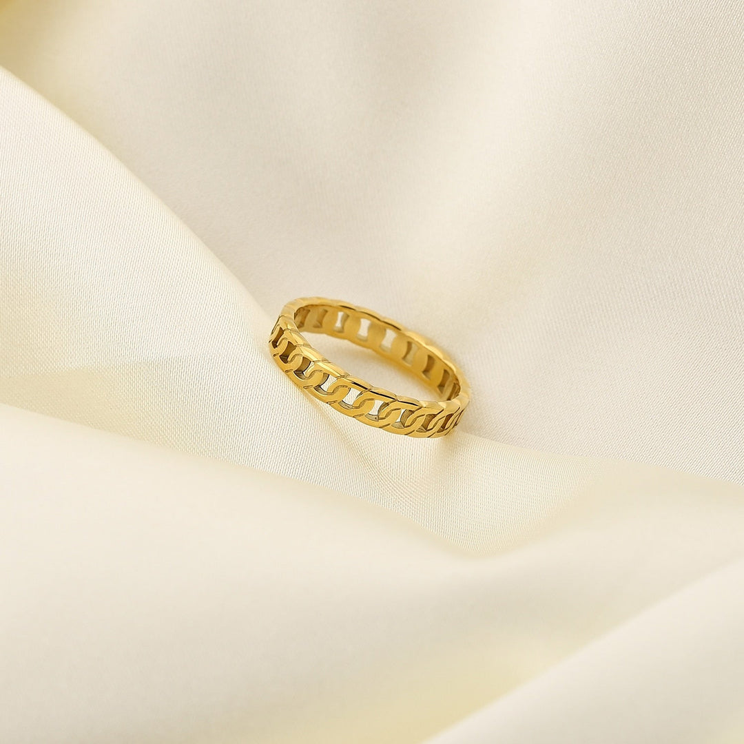 Bague Jeanne Plaqué Or 18K