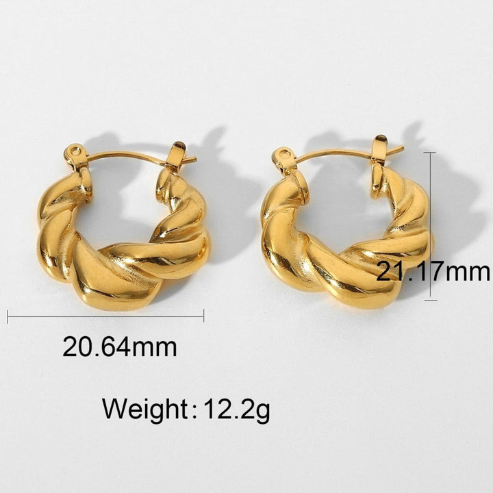 Boucles d'oreilles Sérénade Plaqué Or 18k