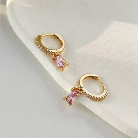 Mini créoles Juliette Plaqué Or 18k