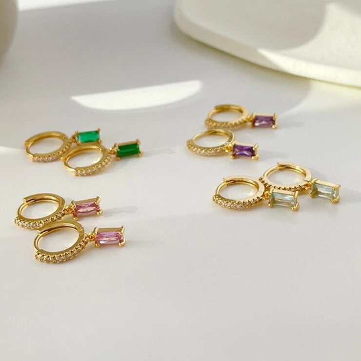 Mini créoles Juliette Plaqué Or 18k