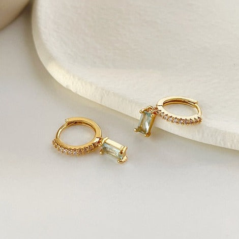Mini créoles Juliette Plaqué Or 18k