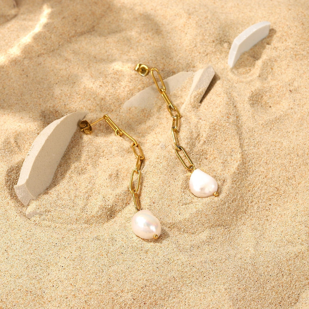 Boucles d'oreilles Elia Plaqué Or 18K