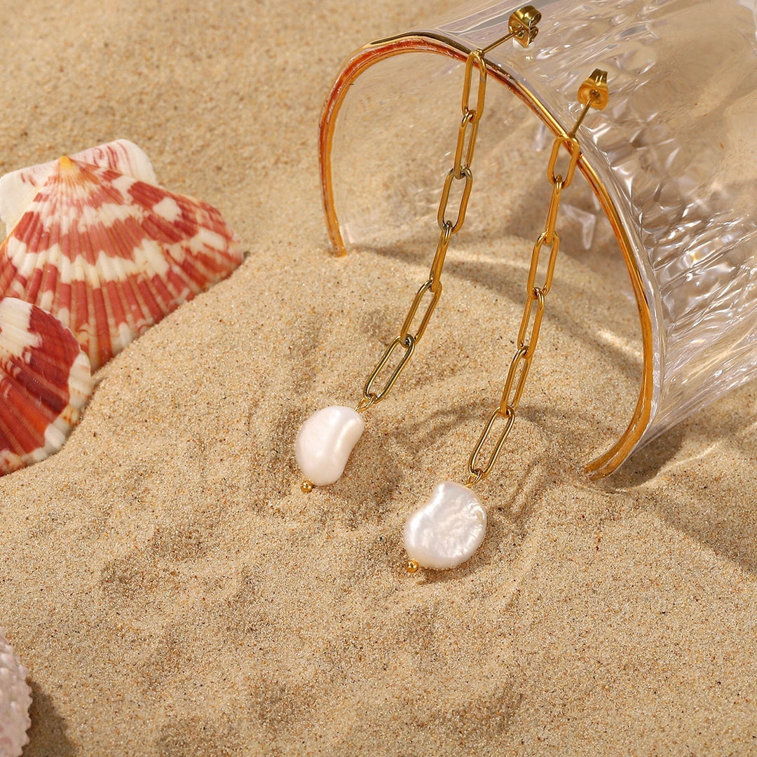 Boucles d'oreilles Elia Plaqué Or 18K