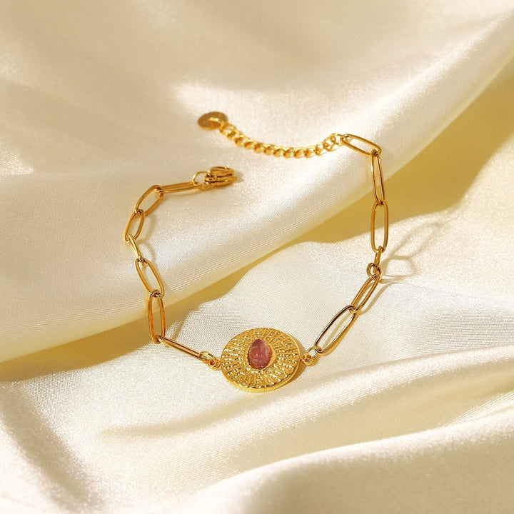 Bracelet Hélios Plaqué Or 18K